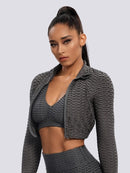 Veste Sport Légère Veste helankezatrening.com sa Gris foncé