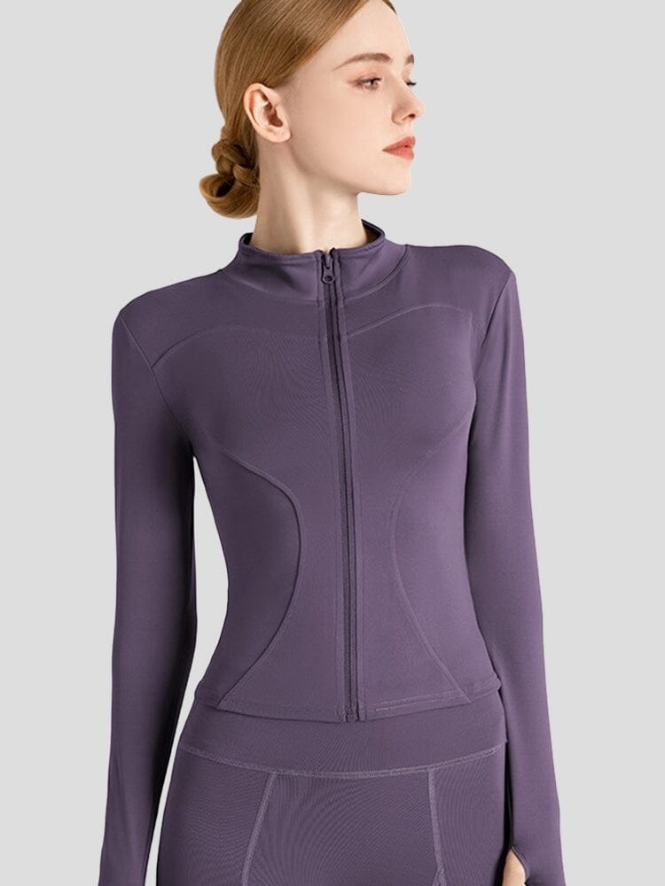 Veste Sport Sans Capuche Veste helankezatrening.com sa Violet